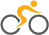 Mobiele fietsenmaker, je fiets thuis of op je werk laten repareren Logo